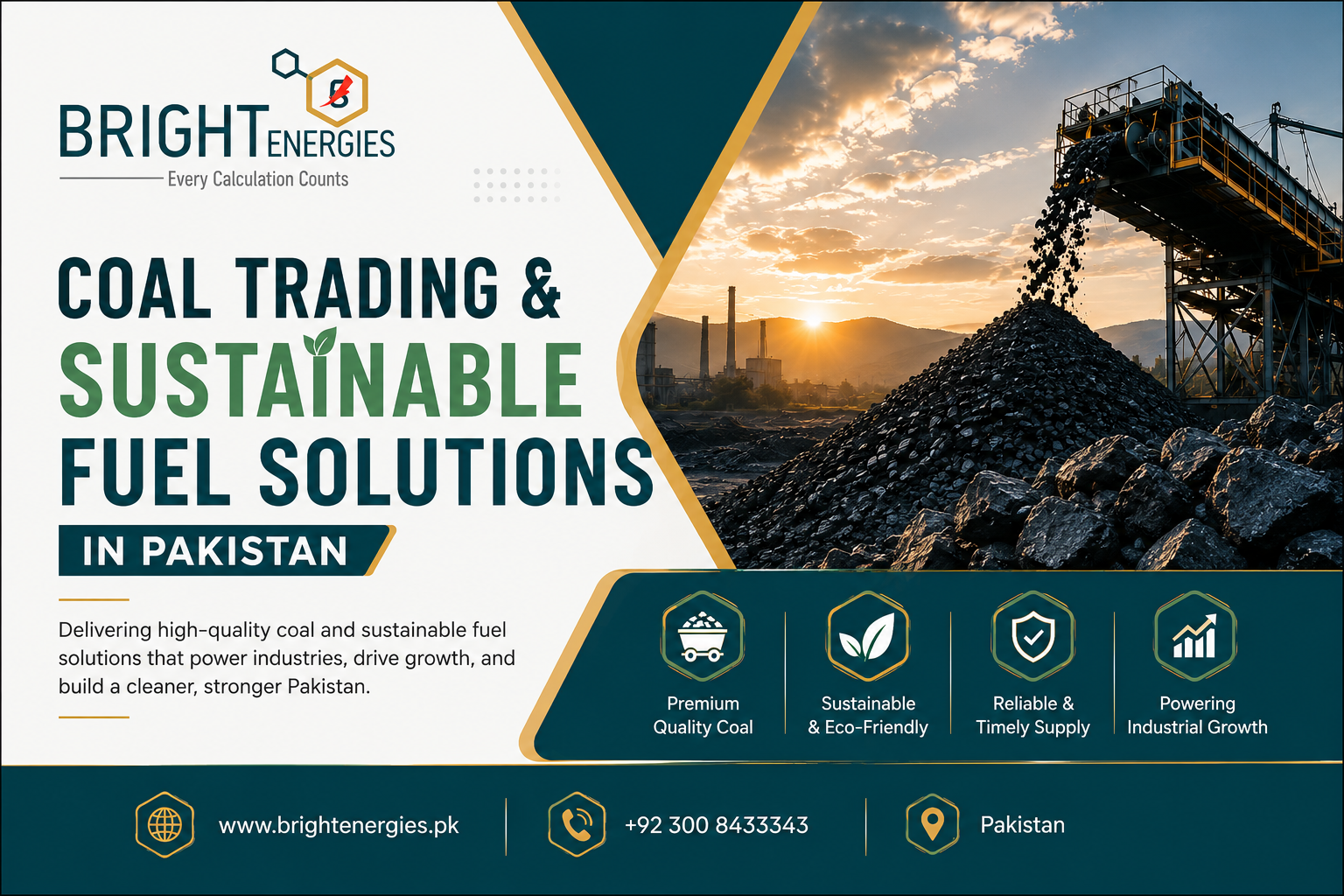 Coal Trading & Sustainable Fuel Solutions in Pakistan